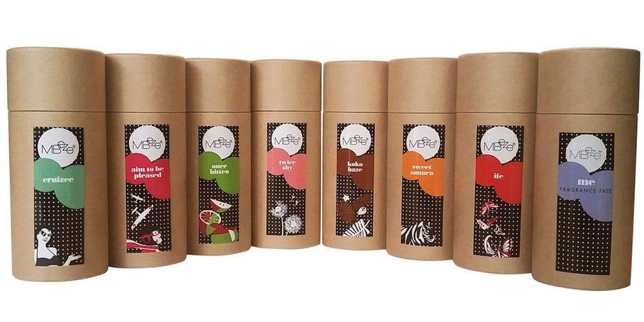 MBeze Natural Deodorants | Eco-Friendly Large Sizes | Cardboard Containers